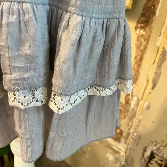 Blue Bird Racer back Tunic Size Small - Picture 3 of 5